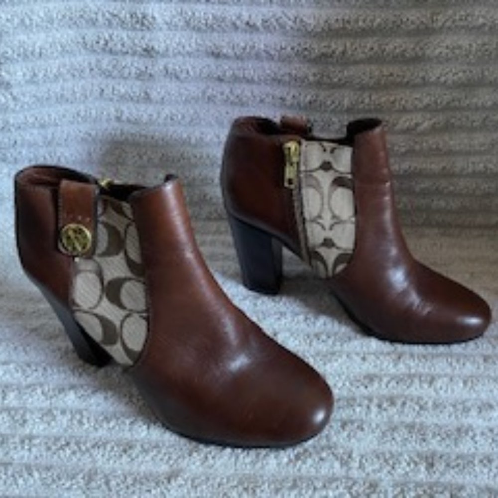 Coach "Tavi" Ankle Boots